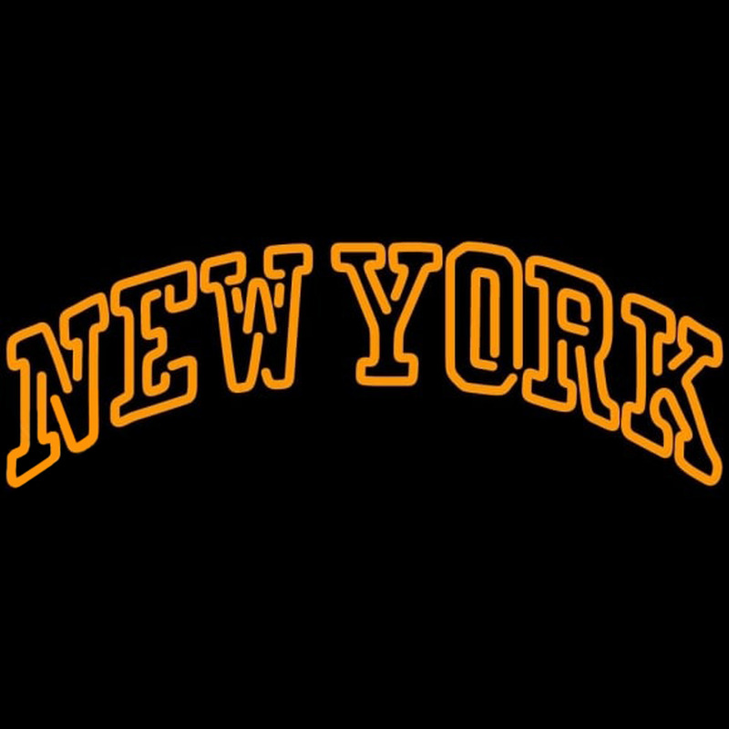 Custom New York Knicks Wordmark 1998 99 Pres Logo NBA Neon Sign Neon Sign USA