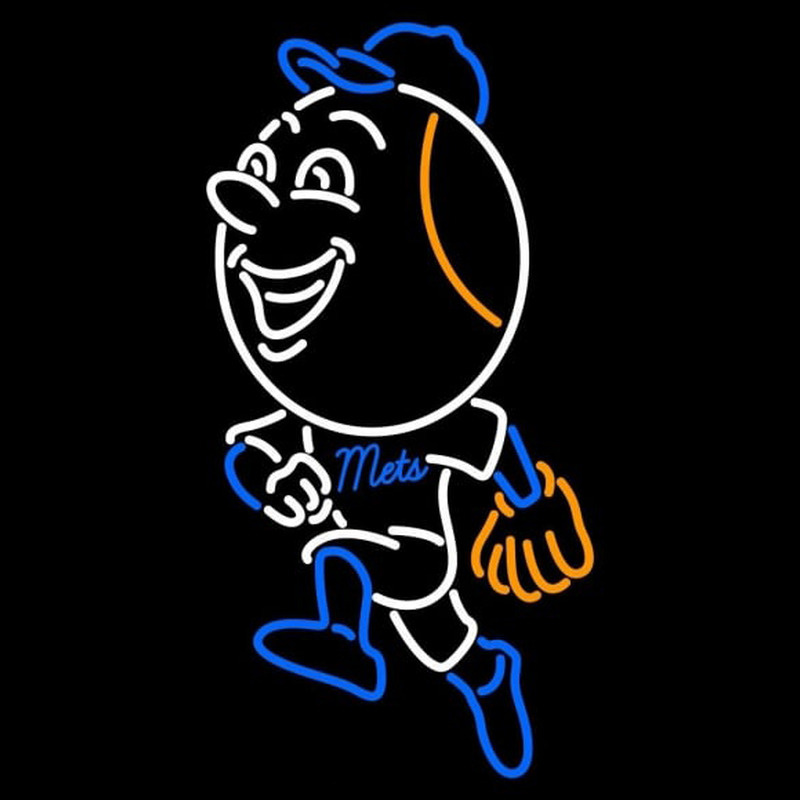Custom New York Mets Alternate 1995 1998 Logo MLB Neon Sign Neon Sign USA