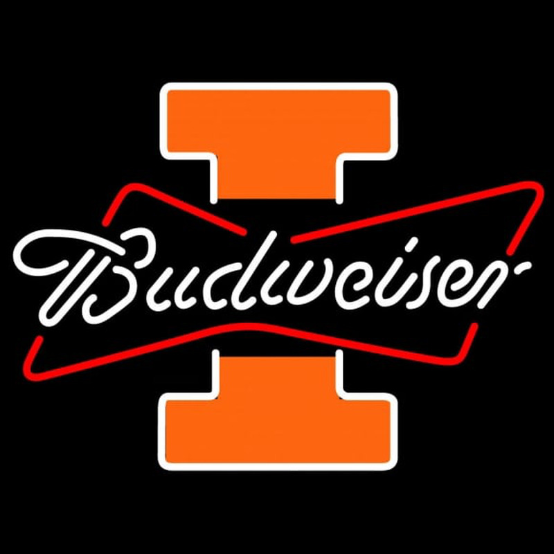 Custom Nice Fighting Illini Illinois Budweiser Neon Sign Neon Sign USA