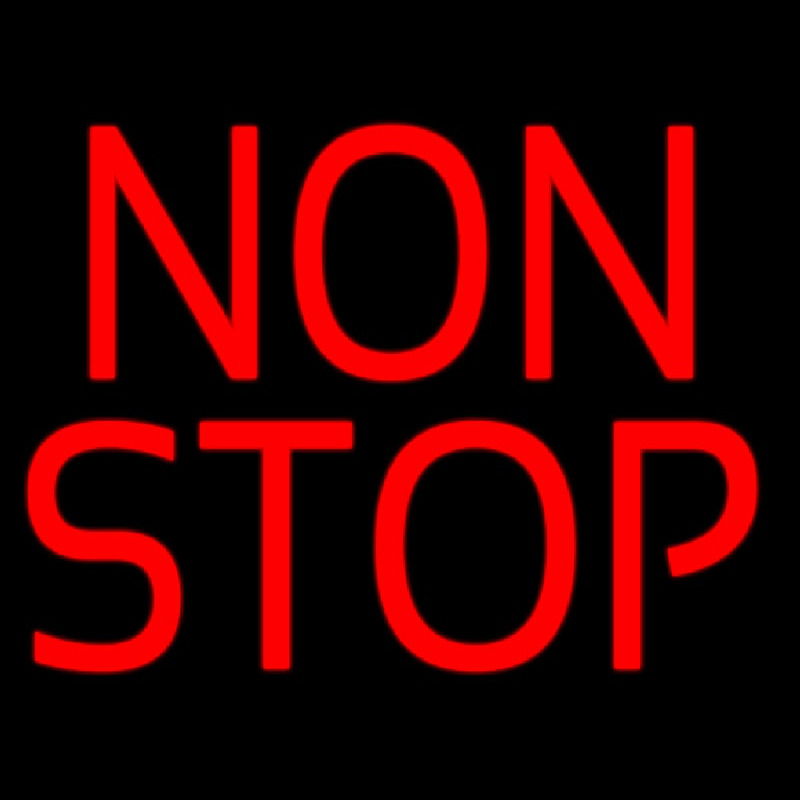 Custom Non Stop Neon Sign USA