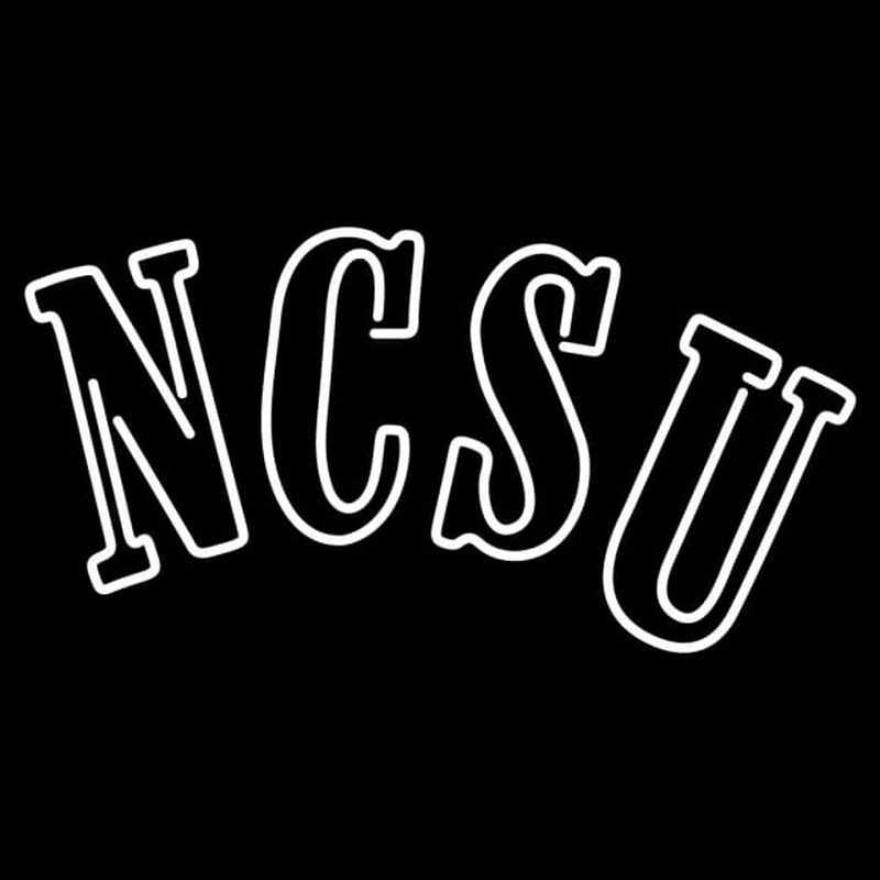 Custom North Carolina State Wolfpack Alternate Logo NCAA Neon Sign Neon Sign USA