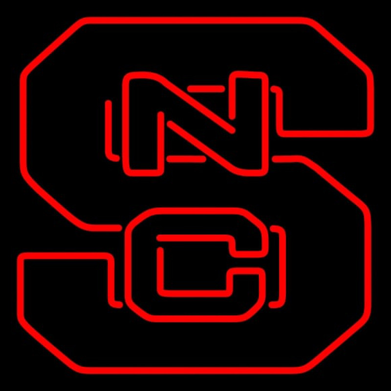 Custom North Carolina State Wolfpack Primary Pres Logo NCAA Neon Sign Neon Sign USA