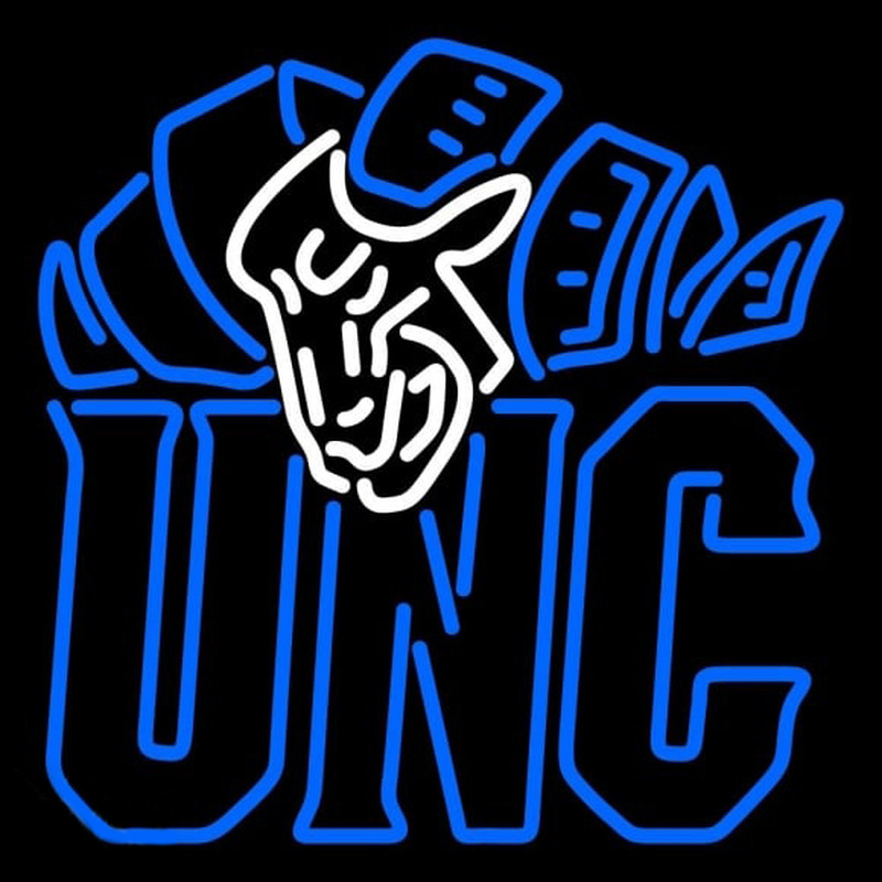 Custom North Carolina Tar Heels Alternate 1999 Pres Logo NCAA Neon Sign Neon Sign USA