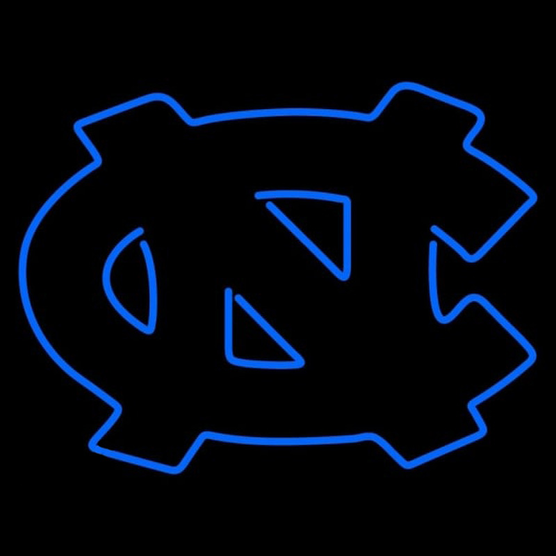 Custom North Carolina Tar Heels Primary 1999 Pres Logo NCAA Neon Sign Neon Sign USA