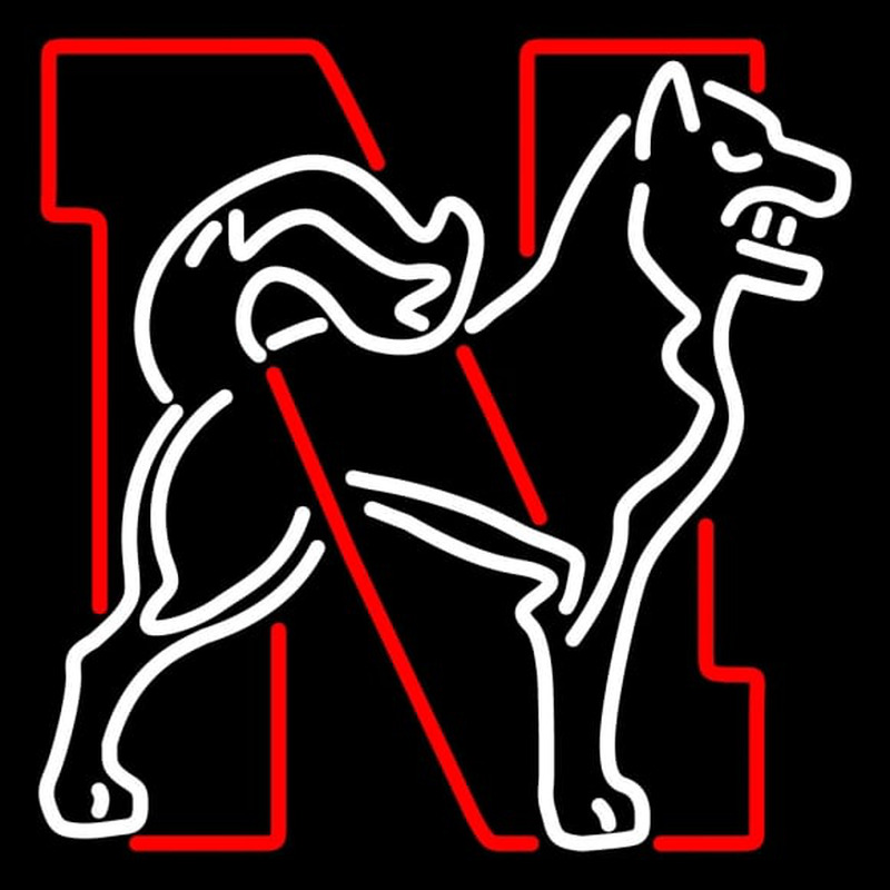 Custom Northeastern Huskies Alternate Logo NCAA Neon Sign Neon Sign USA