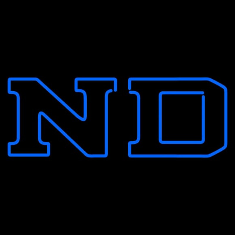 Custom Notre Dame Fighting Irish Wordmark Pres Logo NCAA Neon Sign Neon Sign USA