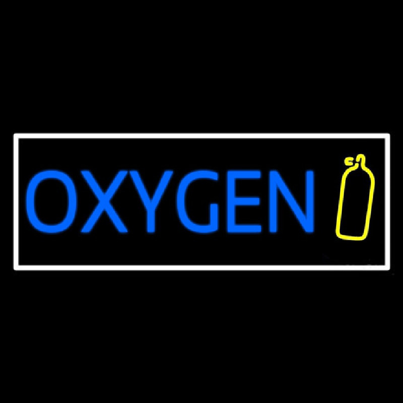 Custom Oxygen With Logo Neon Sign USA