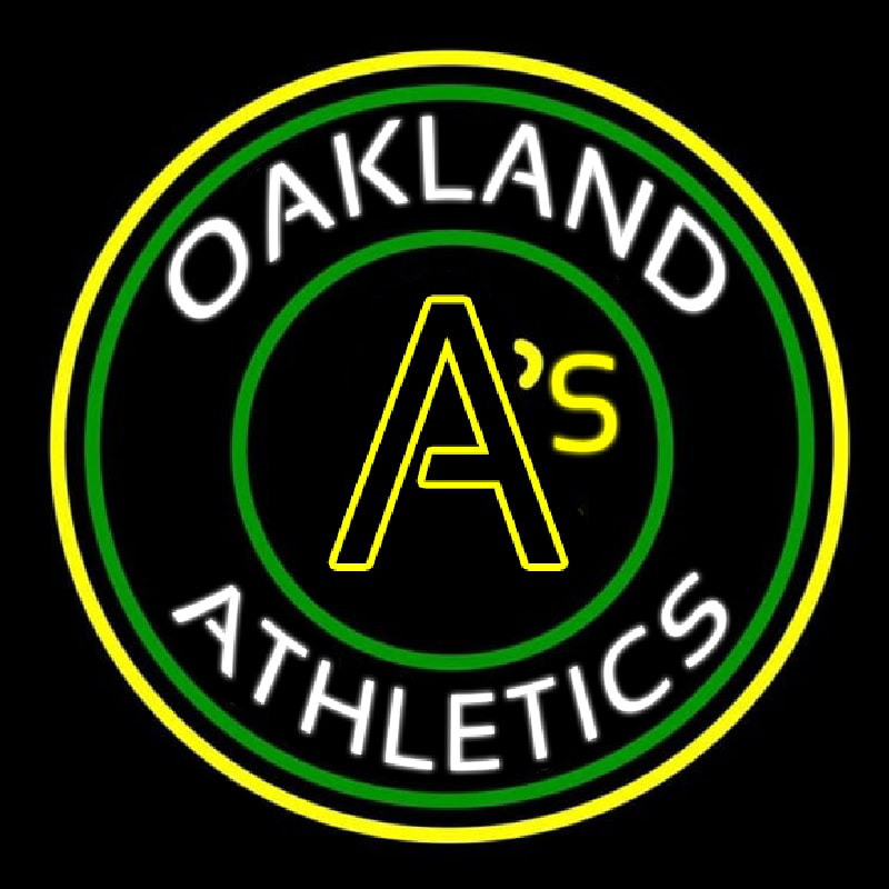 Custom Oakland Athletics MLB Neon Sign Neon Sign USA
