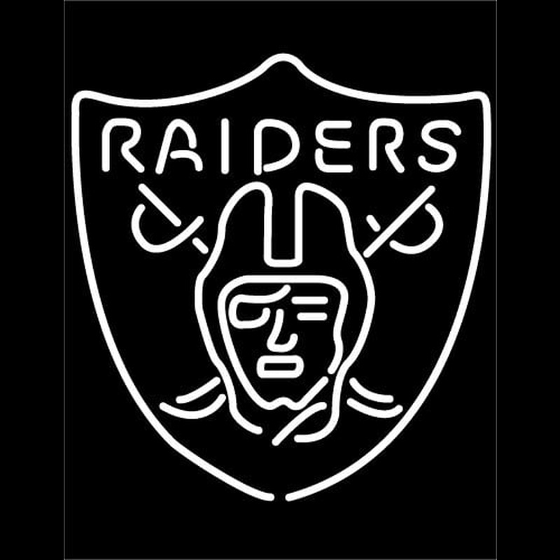 Custom Oakland Raiders NFL Neon Sign Neon Sign USA