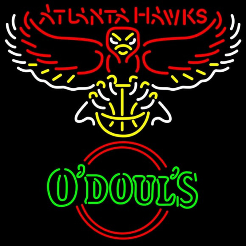 Custom Odouls Atlanta Hawks NBA Neon Beer Sign Neon Sign USA