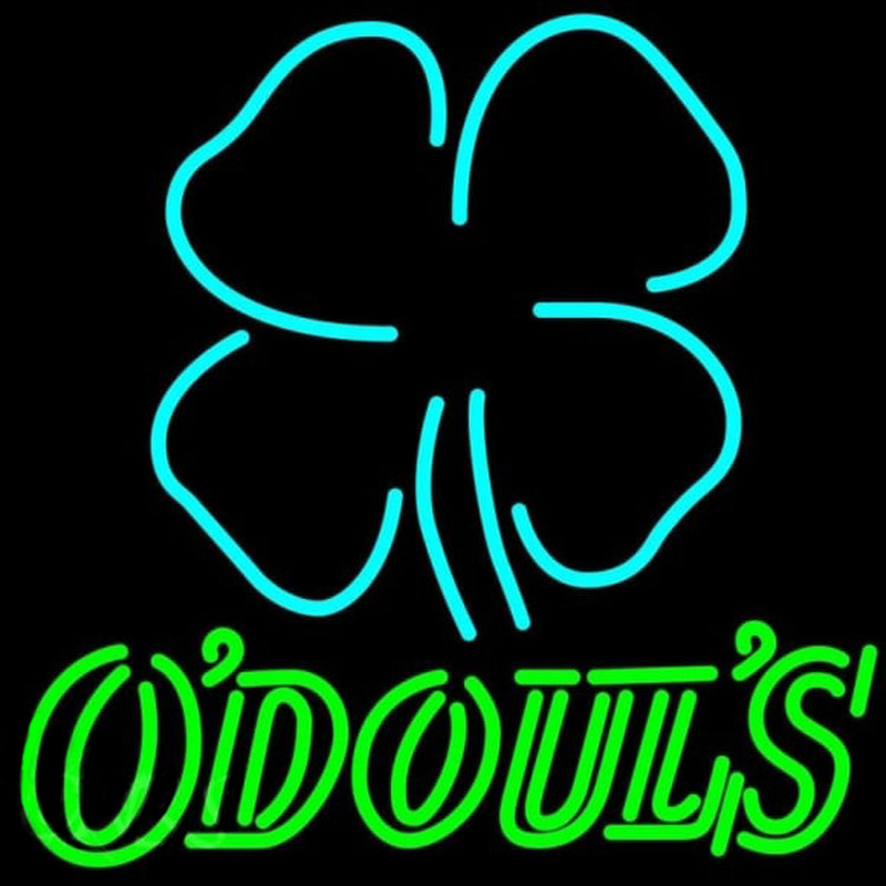 Custom Odouls Clover Beer Sign Neon Sign USA