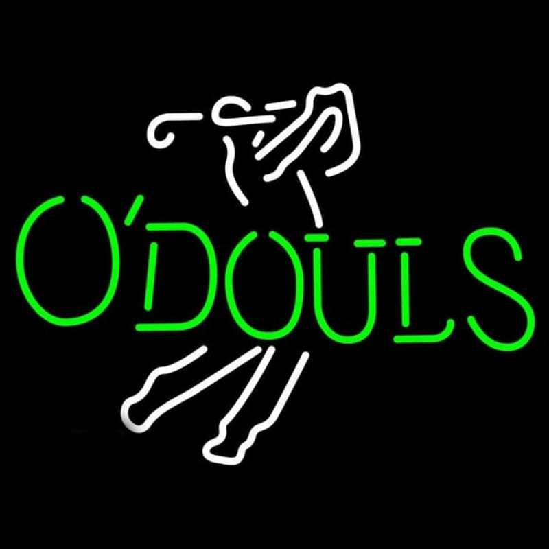 Custom Odouls Golfer Beer Sign Neon Sign USA