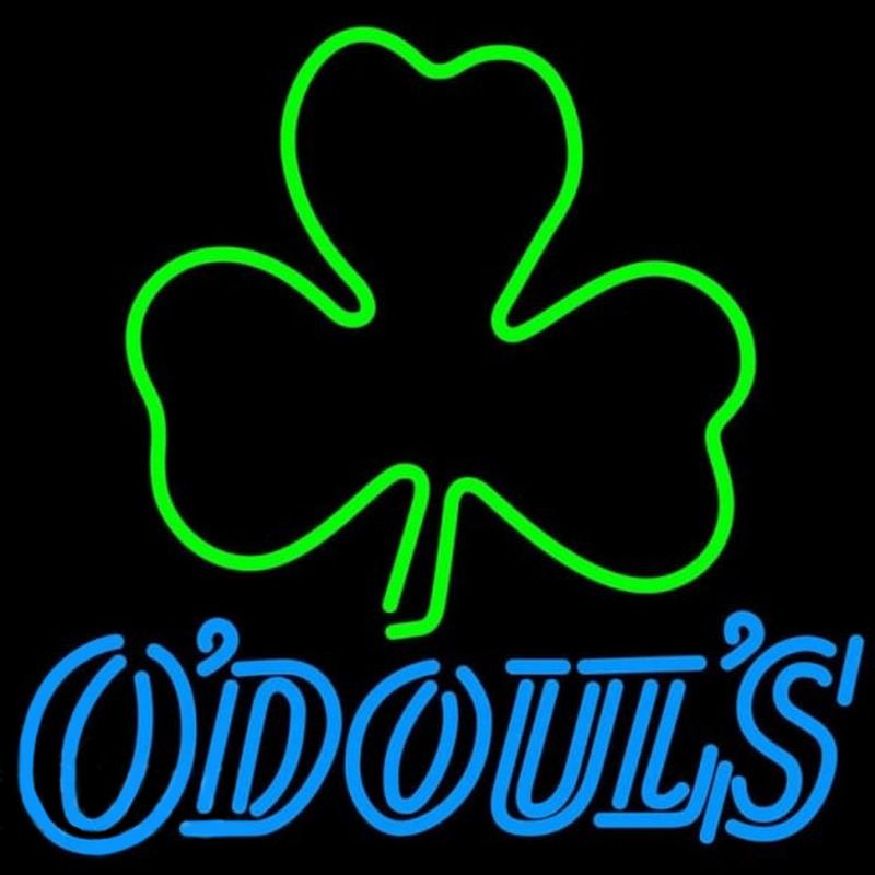 Custom Odouls Green Clover Beer Sign Neon Sign USA