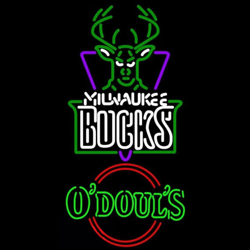 Custom Odouls Milwaukee Bucks NBA Beer Sign Neon Sign USA