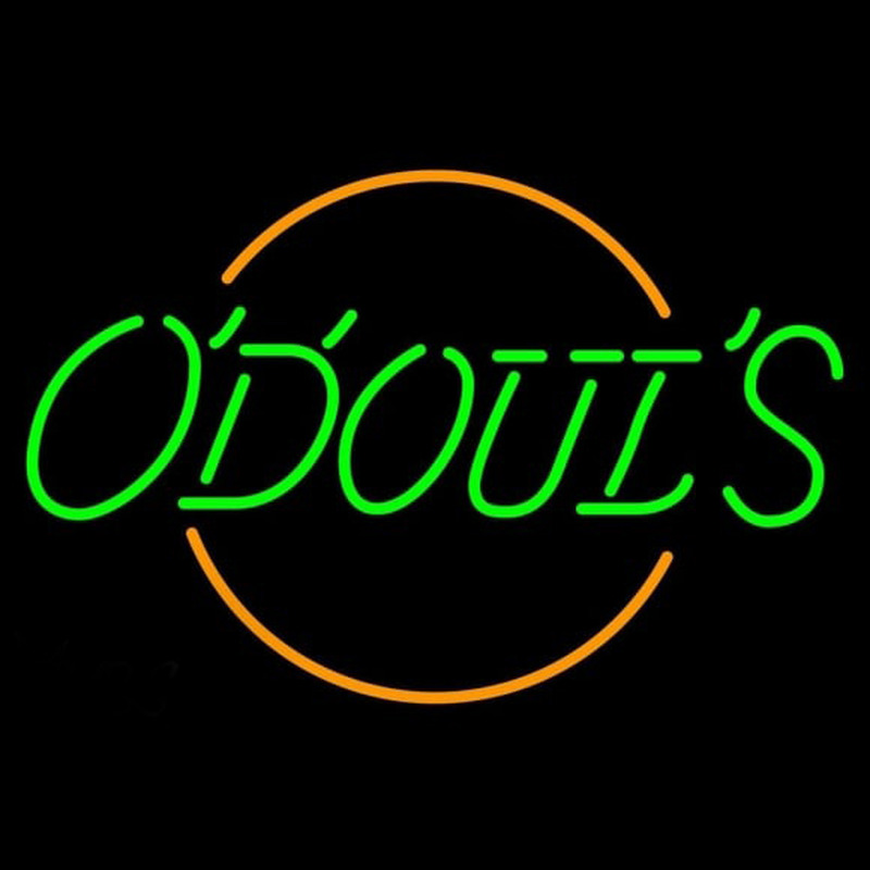 Custom Odouls Round Beer Sign Neon Sign USA
