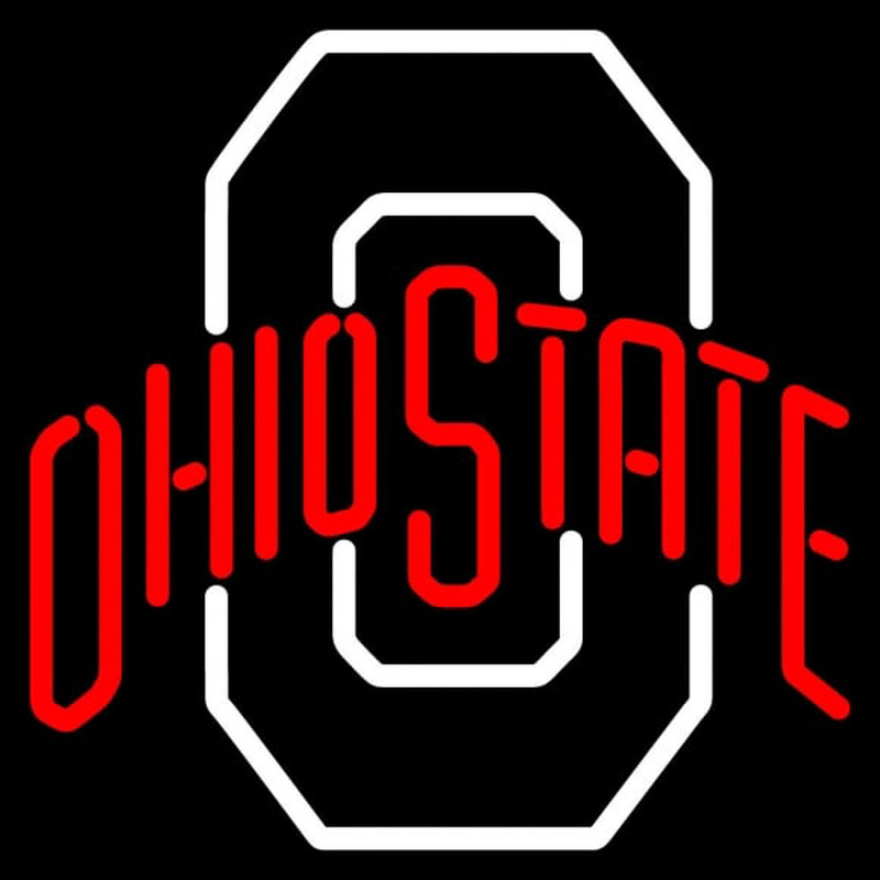 Custom Ohio State Buckeyes Alternate Pres Logo NCAA Neon Sign Neon Sign USA