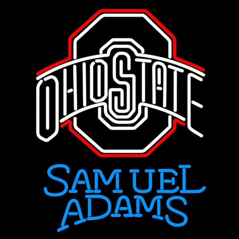 Custom Ohio State Samuel Adams Neon Sign Neon Sign USA