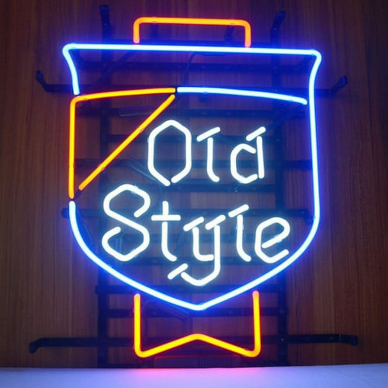 Custom Old Style Beer Lager Neon Sign USA