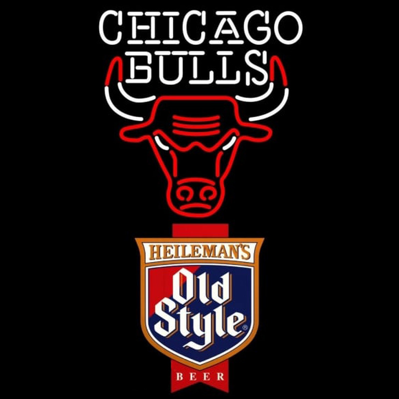 Custom Old Style Chicago Bulls NBA Beer Sign Neon Sign USA