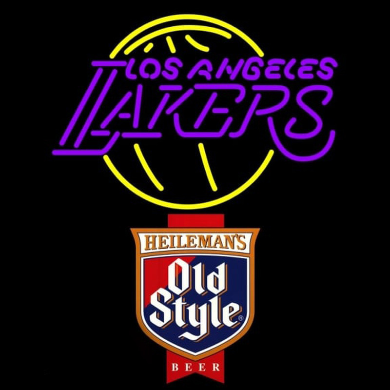 Custom Old Style Los Angeles Lakers NBA Beer Sign Neon Sign USA