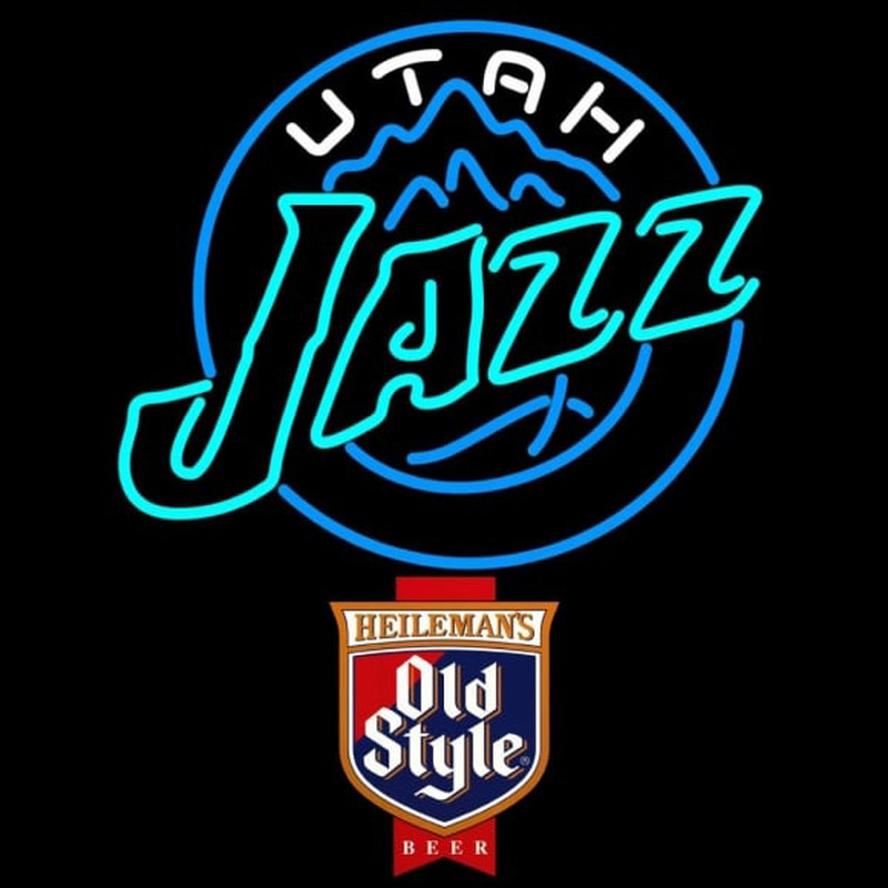 Custom Old Style Utah Jazz NBA Beer Sign Neon Sign USA