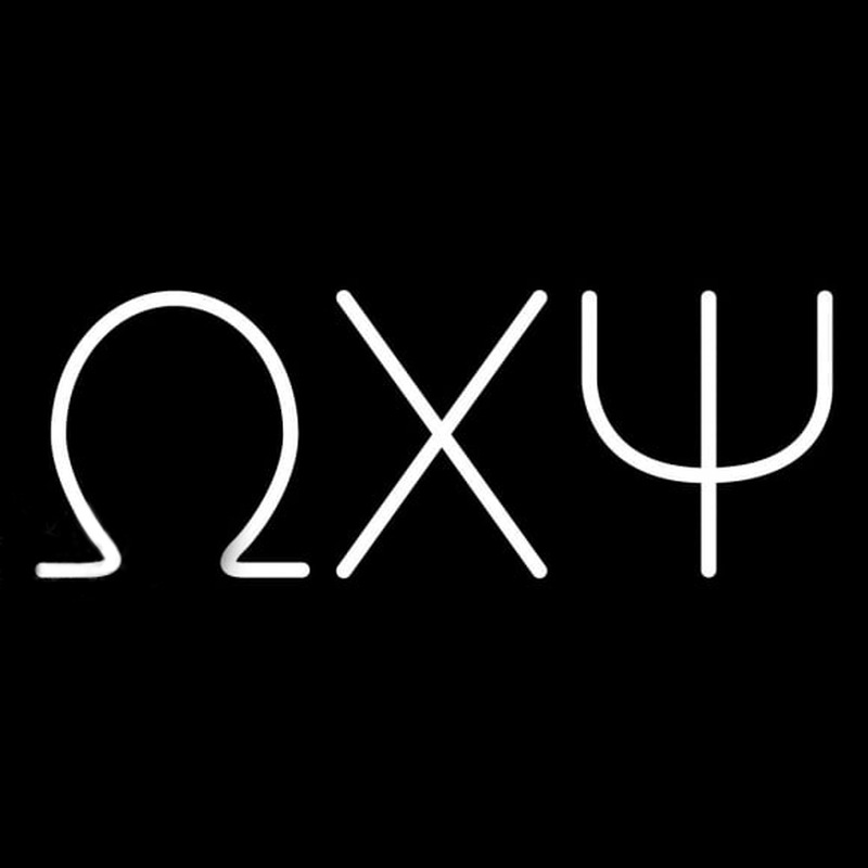 Custom Omega Chi Psi Neon Sign USA