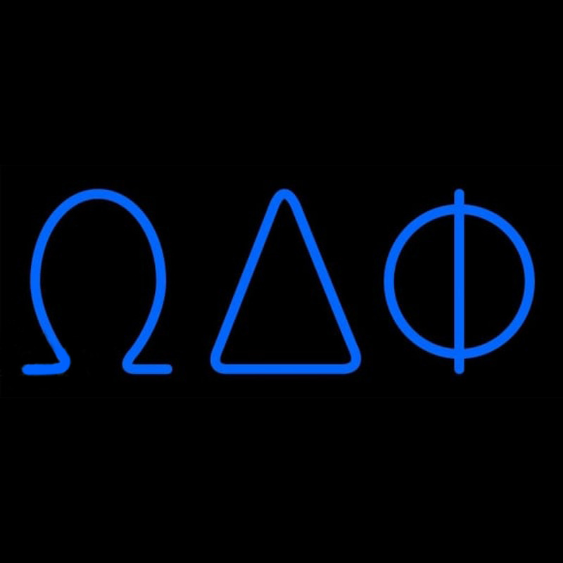 Custom Omega Delta Phi Neon Sign USA