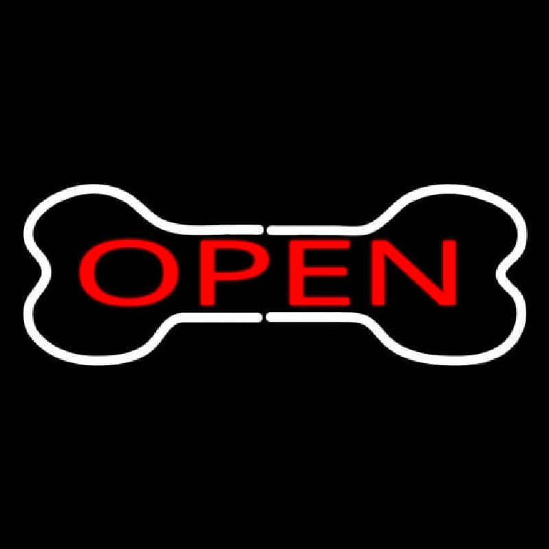 Custom Open Neon Sign USA