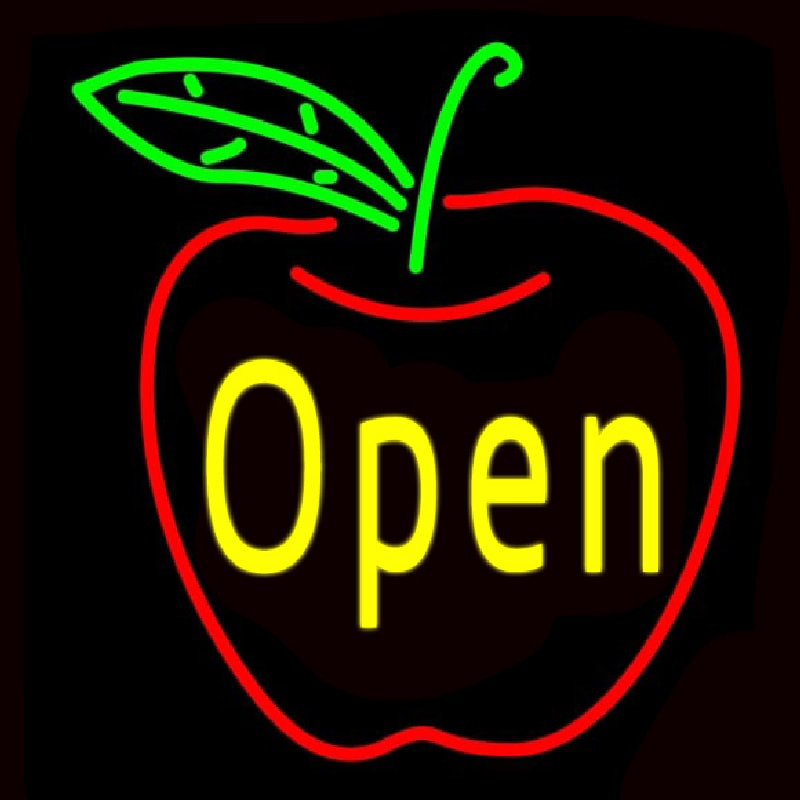 Custom Open Neon Sign USA