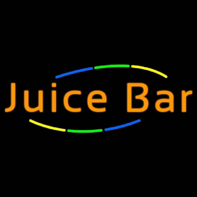 Custom Orange Juice Bar Neon Sign USA