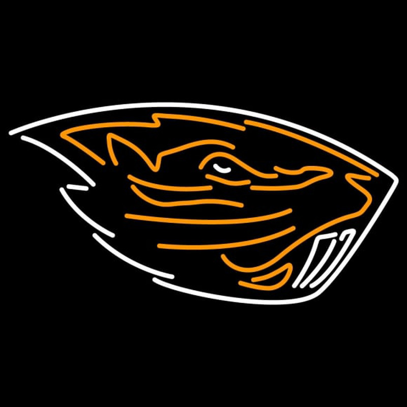 Custom Oregon State Beavers Primary Pres Logo NCAA Neon Sign Neon Sign USA