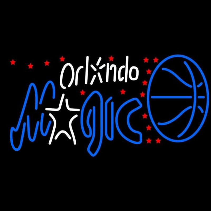 Custom Orlando Magic Primary 1989 90 1999 00 Logo NBA Neon Sign Neon Sign USA