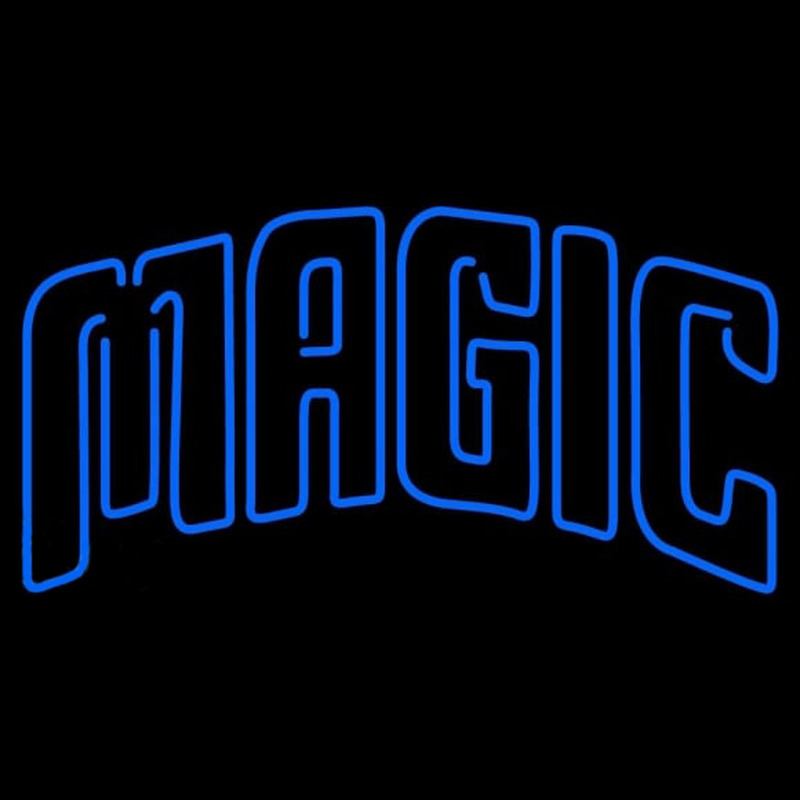 Custom Orlando Magic Wordmark 2008 09 Pres Logo NBA Neon Sign Neon Sign USA
