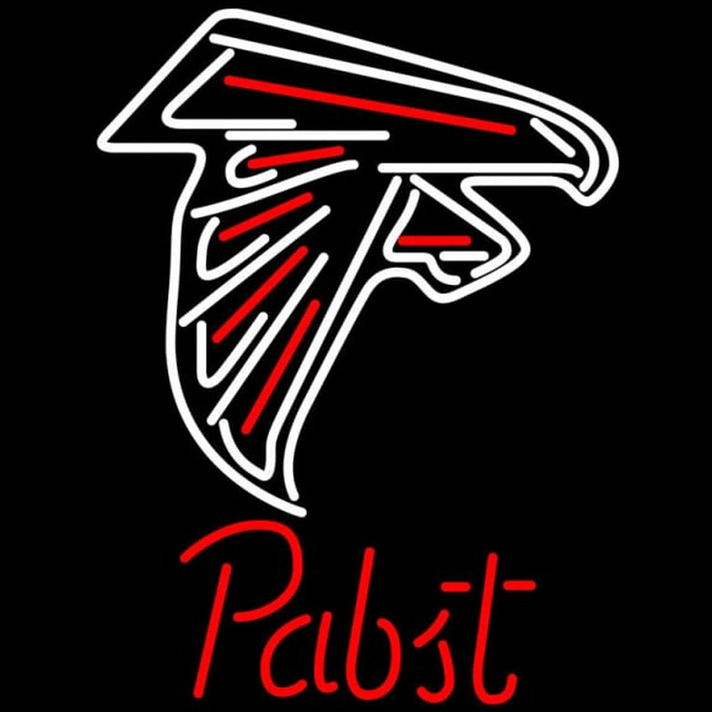 Custom Pabst Atlanta Falcons NFL Beer Neon Sign Neon Sign USA