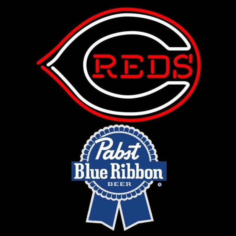 Custom Pabst Blue Ribbon Cincinnati Reds MLB Beer Sign Neon Sign USA