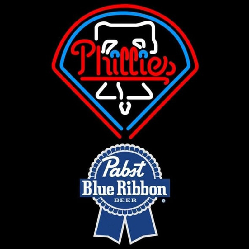 Custom Pabst Blue Ribbon Philadelphia Phillies MLB Beer Sign Neon Sign USA