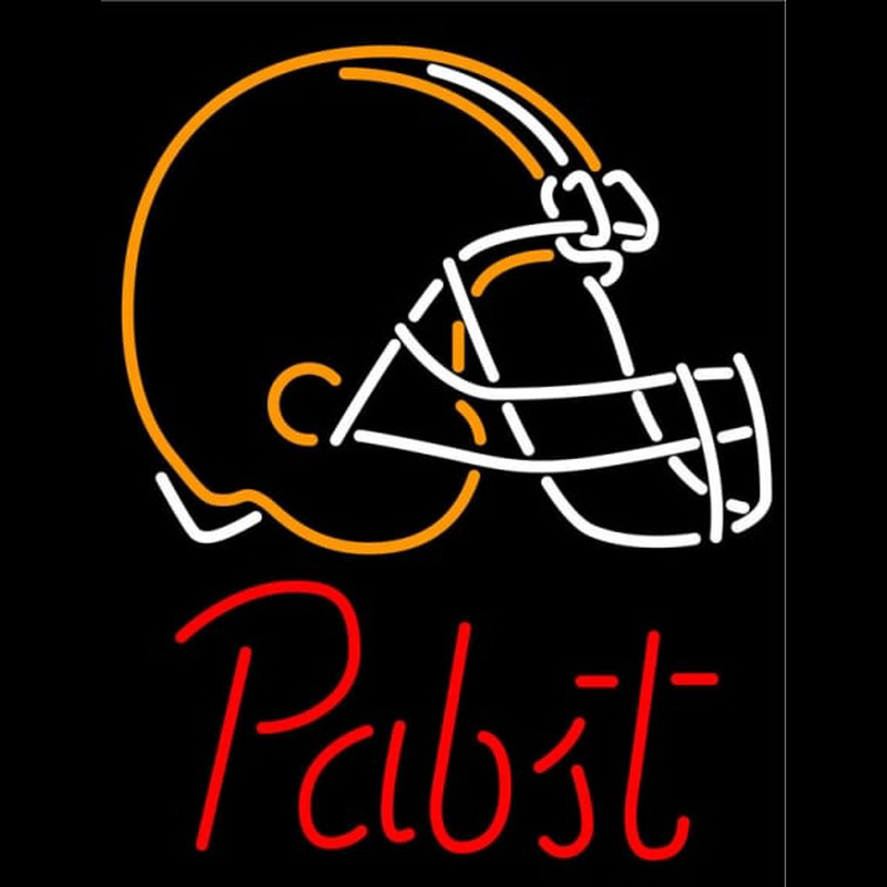 Custom Pabst Cleveland Browns NFL Beer Neon Sign Neon Sign USA