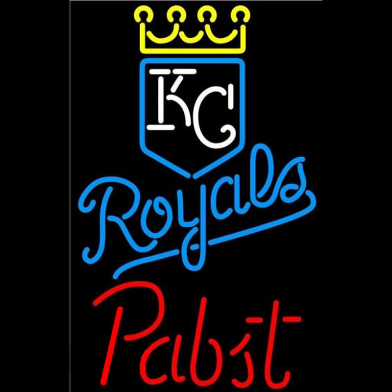 Custom Pabst Kansas City Royals MLB Beer Sign Neon Sign USA