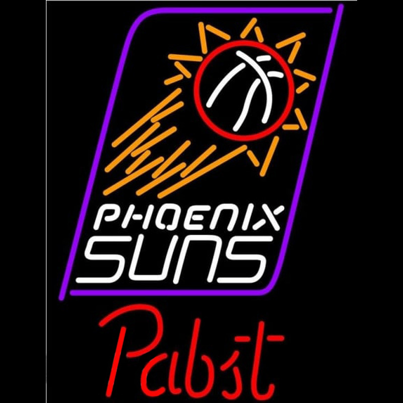 Custom Pabst Phoenix Suns NBA Beer Sign Neon Sign USA