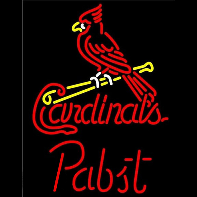 Custom Pabst St Louis Cardinals MLB Beer Sign Neon Sign USA