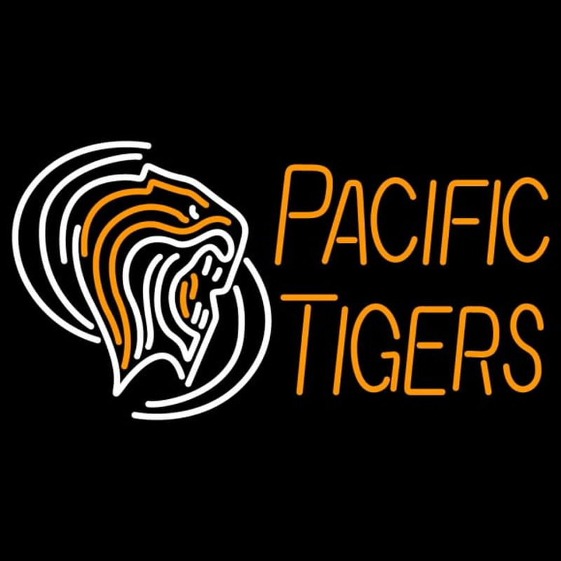 Custom Pacific Tigers Alternate Pres Logo NCAA Neon Sign Neon Sign USA