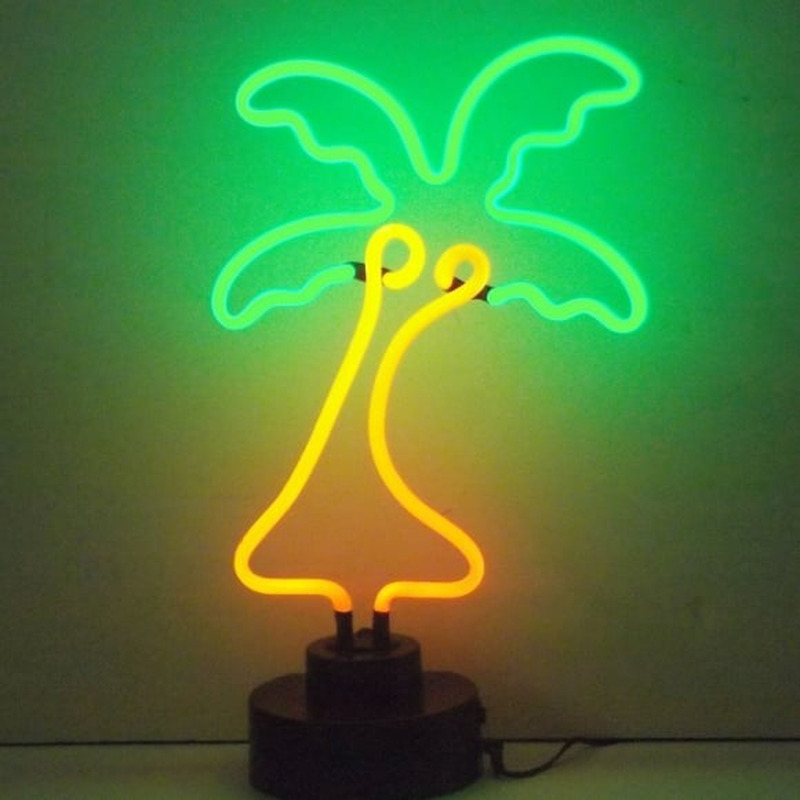 Custom Palmtree Desktop Neon Sign
