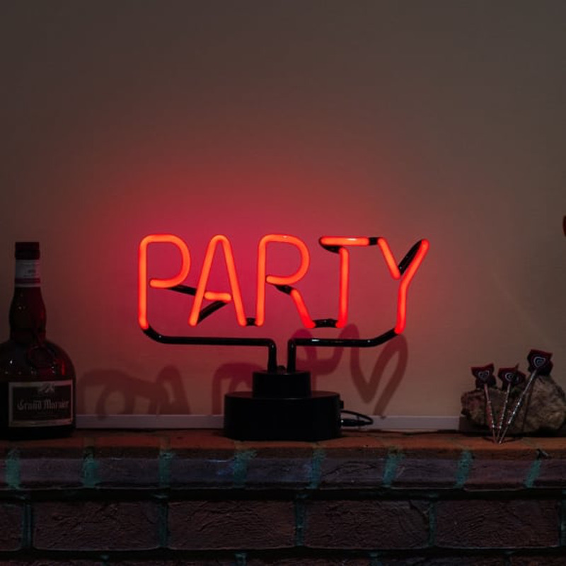 Custom Party Desktop Neon Sign
