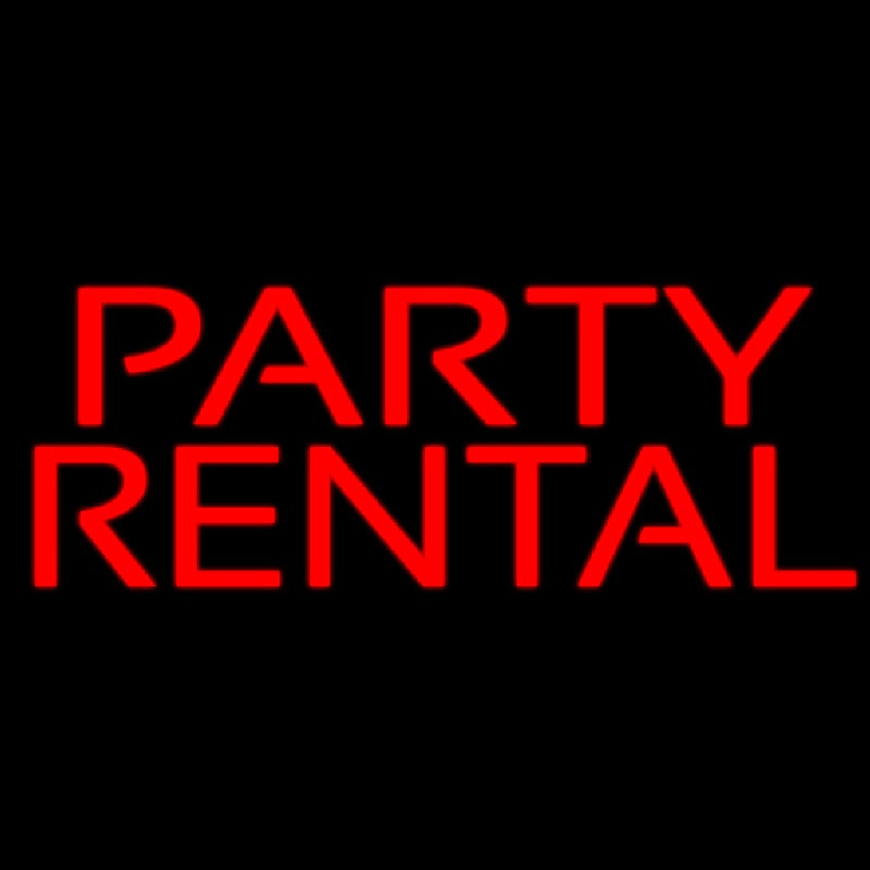 Custom Party Rental Neon Sign USA