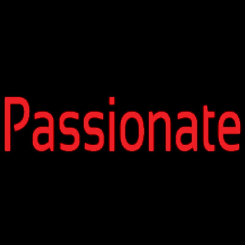 Custom Passionate Neon Sign USA