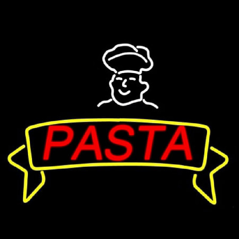 Custom Pasta Chef Neon Sign USA