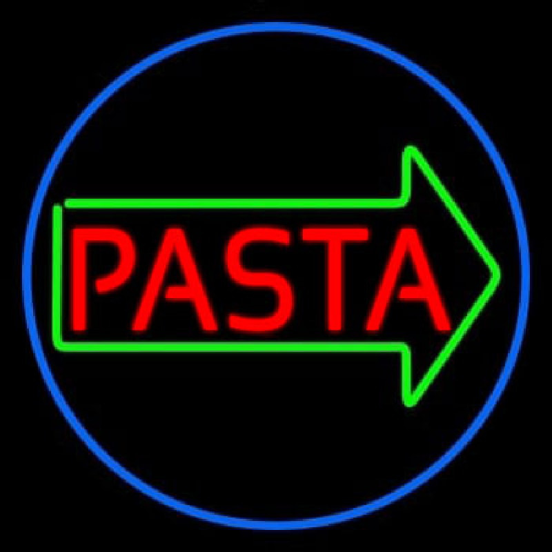 Custom Pasta Neon Sign USA