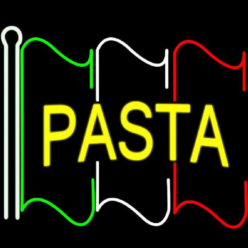 Custom Pasta Neon Sign USA