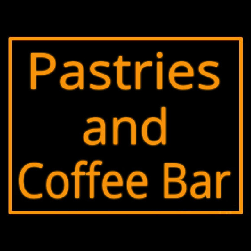 Custom Pastries N Coffee Bar Neon Sign USA