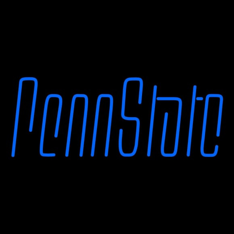 Custom Penn State Nittany Lions Wordmark Pres Logo NCAA Neon Sign Neon Sign USA